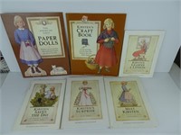 American Girls Books and Paper Dolls