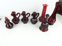 Royal Ruby Avon Glassware