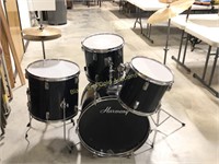 Harmony Four Piece Drum Set with Cymbols