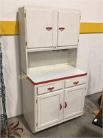 Sellers 36 Inch White Painted Kitchen Cupboard