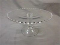Imperial Glass "Candlewick" Cake Stand