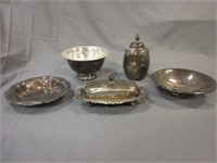 Silver Plate Bowling Trophies