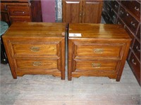 Pair of Wood Night Stands