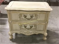 Unique 2 drawer night stand or end table