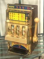 Miniature Casino Seven Table Top Slot Machine