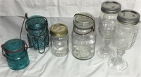 Ball and other glass jars