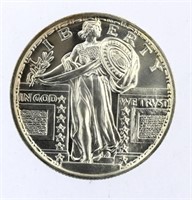 Standing Liberty .999 Silver One Ounce Coin