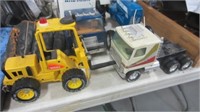 FORK LIFT AND TRUCK