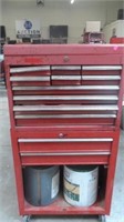 2 PIECE ROLLING TOOL BOX AND CABINET
