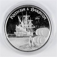 Coin 2018 Eastern Caribbean Central Bank $1