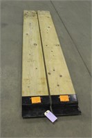 Wood Ramps Approx 11-1/2"x 101"