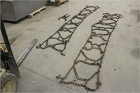 Set of Tractor Chains for 15.5x38 Tires Approx 26"