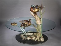 Rip Caswell Bronze Sculpture Coffee Table