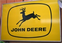 John Deere Back Lit Sign