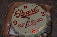 Pearl Lager Beer Clock