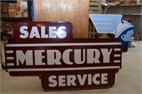 Sales Mercury Service Sign