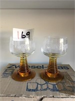 Set Of Zwiesel Wine Glass Chalice Germany
