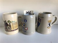 Set Of Ceramic Coffee Mugs Berlin Munchner Bier
