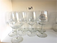 Set Of Wine Glasses Including One From Potomac