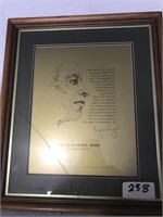 Signed Dr Benjamin E Mays Quote Picture