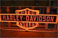 Harley Davidson Motors Neon Sign