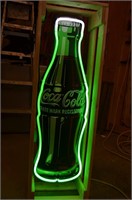 Coca Cola Trade Mark Registered Neon Sign