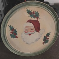 Large Hand Painted Seasonal Santa