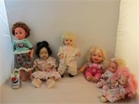 Lot de 6 poupées de collection