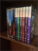 (16) DVDs - The Bible Collection