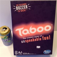 JEUX TABOO (ANGLAIS) NEUF