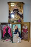4 New in Box Barbies-(2) Avon Exclusive Special