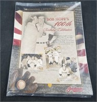3 Cleveland Indians Bob Hope 100th Birthday Poster