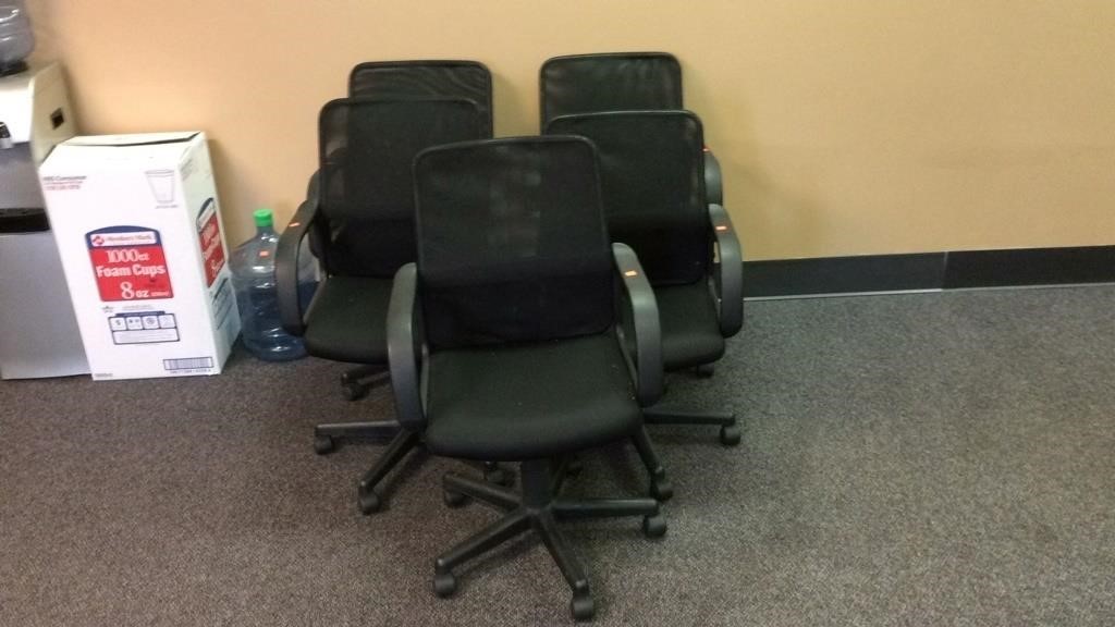 Commercial Glass, LLC Auction 1 of 2 Office Furniture