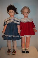 2 Walking Dolls from Uneeda Doll Co. Inc- 1976,