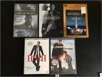 (5) DVDs Will Smith