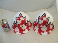 2 casque de construction Canadien