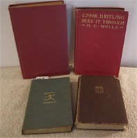 4 Books by H. G. Wells - "Ann Veronica, A Modern