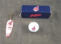 Callaway Cle. Indians Golf Balls & Fishing Lure