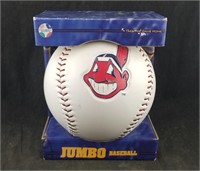 Cleveland Indians Jumbo Baseball In Box Fotoballs