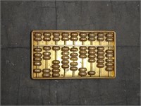 Small Brass Abacus Math Tool Hong Kong