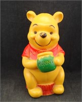 10.5" Tall Winnie The Pooh Bank Holding Honey Jar