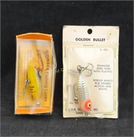 2 Fishing Lures Kdm Tackle & Heddon Tiny Lucky 13