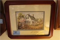 "COUNTRY HOUSE" BY LEE ROBERSON 10" X 12" -