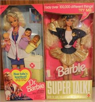 2 BARBIE DOLLS - NEW IN BOX DOCTOR BARBIE AND