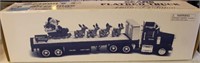 SEARS FLATBED TRUCK WITH SANTA, REINDEER AND