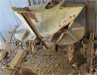 ANTIQUE DOUBLE SIDED BROADCAST SPREADER
