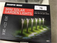 6 Solar Garden Lights