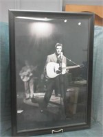 Large Framed Elvis Poster -27"x39"