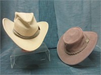 Resistol Cowboy & Barmah Suede Hats
