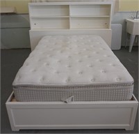 Full Size Bed with Storage Drawers